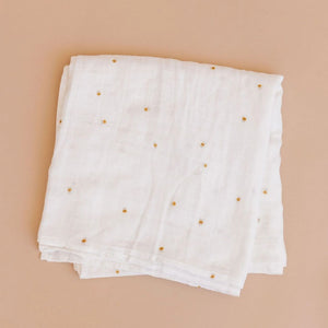 Bee Organic Muslin Swaddle