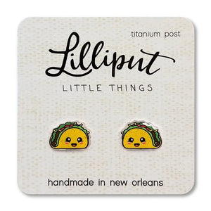Taco Earrings