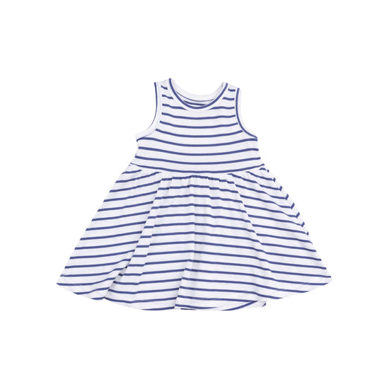 Vintage Navy Stripe Tank Dress