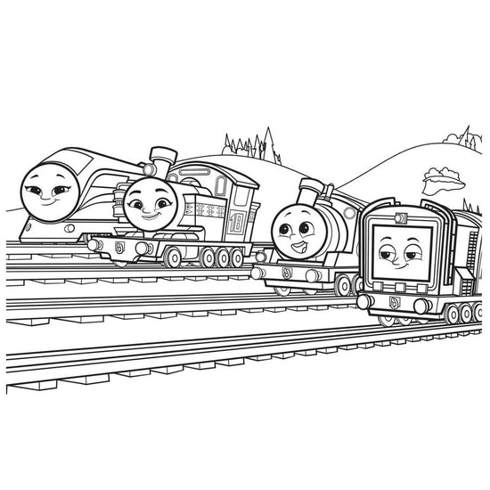Thomas & Friends Giant Coloring Book