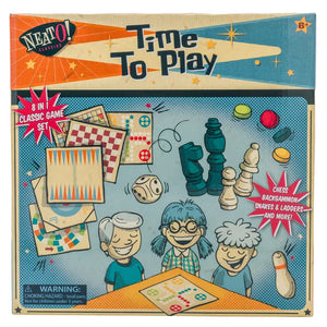 Neato! Time To Play 8-in-1 Game Set