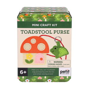 Toadstool Purse Mini Craft Kit