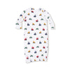Mini Tractors Baby Gown