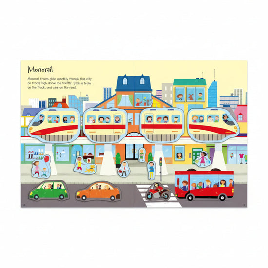 First Sticker Book: Trains
