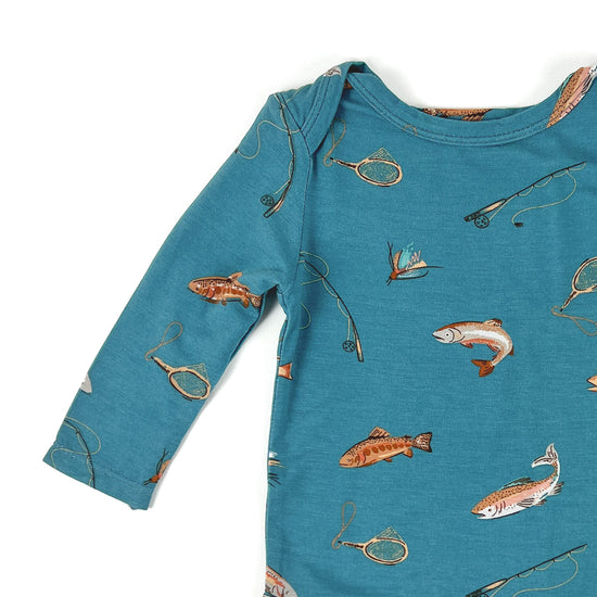 Trout Long-Sleeve Bodysuit