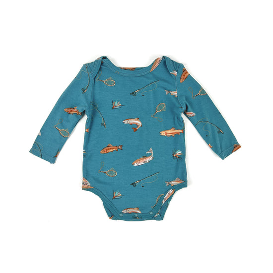 Trout Long-Sleeve Bodysuit