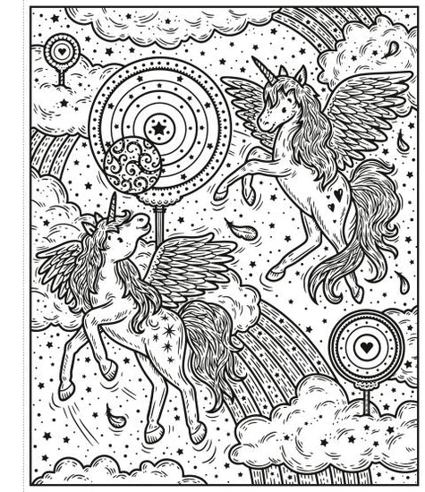 Unicorn World: Magic Painting Book