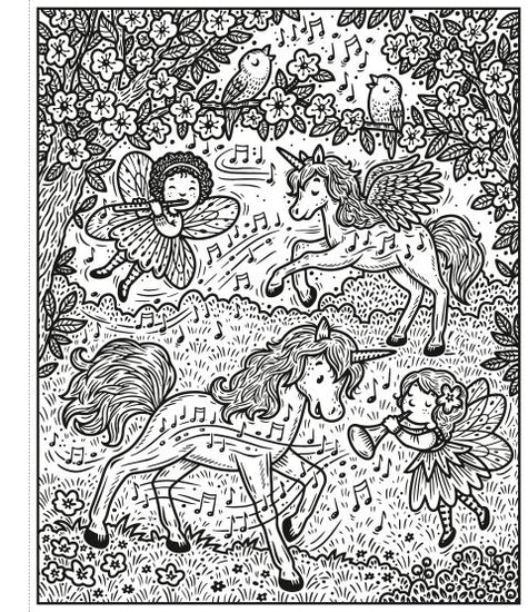 Unicorn World: Magic Painting Book