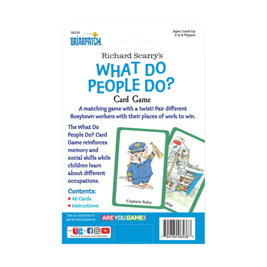 Richard Scarry's What do People Do? Card Game