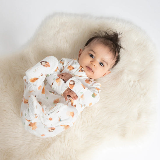 Woodland Babies 2-Way Zipper Footie