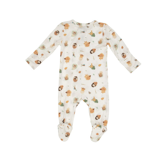 Woodland Babies 2-Way Zipper Footie