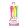 Yummy Yummy Scented Neon Gel Pens (set of 6)