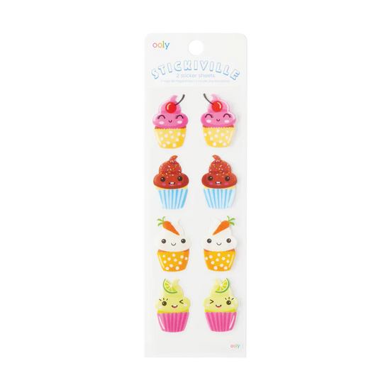 Stickiville Happy Cupcakes Stickers