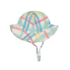 Beach Plaid Muslin Sunhat (FINAL SALE)