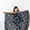 Orange Blossom Muslin Swaddle
