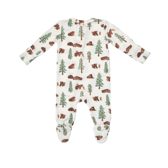 Little Bears 2-Way Zipper Footie