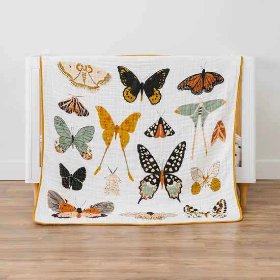 Butterfly Collector Muslin Quilt