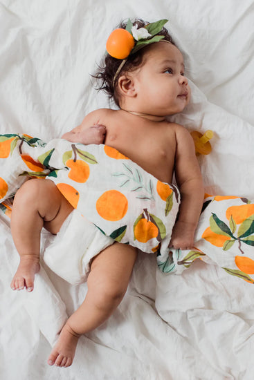 Clementine Muslin Swaddle