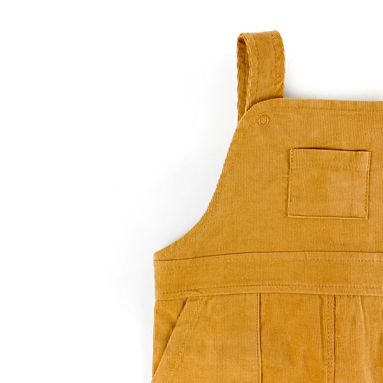 Honey Yellow Corduroy Overalls