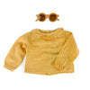 Honey Yellow Muslin Blouse (FINAL SALE)