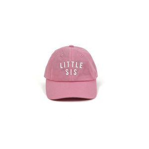 Little Sis Baseball Hat, Pink