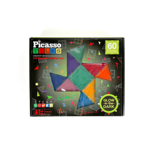 60-Piece Glow in the Dark Tile Set