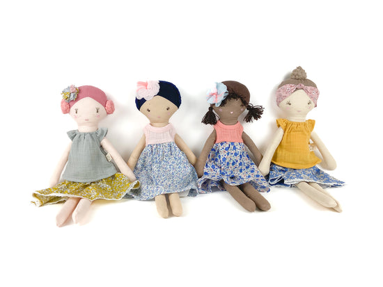 Jasmine Linen Doll