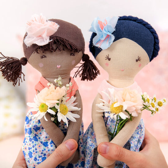 Jasmine Linen Doll