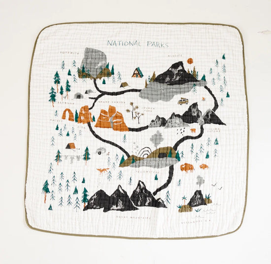 National Parks Muslin Quilt