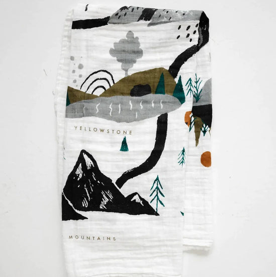 National Parks Muslin Swaddle