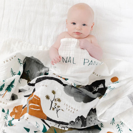 National Parks Muslin Swaddle