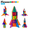 32-Piece Magnetic Rocket Tile Set