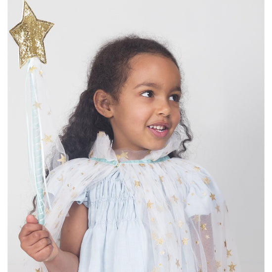 Wand With White Tulle