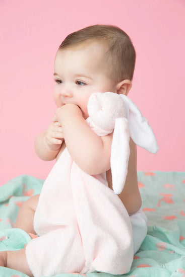 Pink Bunny Security Blankie