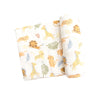 Animal Friends Swaddling Blanket