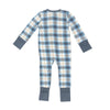 Flannel Plaid-Print 2-Way Zip Romper (now 20% off)