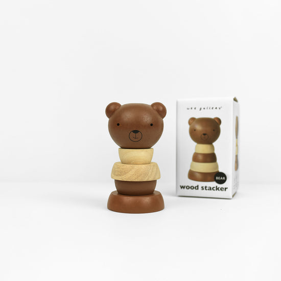 Wood Bear Stacker