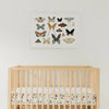 Butterfly Migration Muslin Crib Sheet