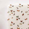 Butterfly Migration Muslin Crib Sheet