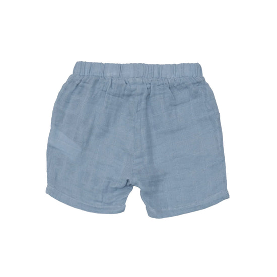 Chambray Muslin Shorts