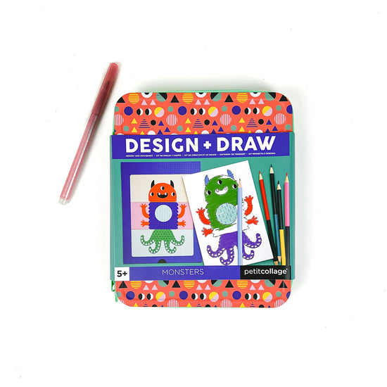 Monsters Design & Draw Set