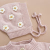 Cotton Flower Bonnet, Blush (save 20%)