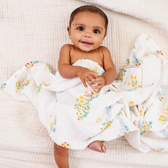 Garden Goose Muslin Swaddle