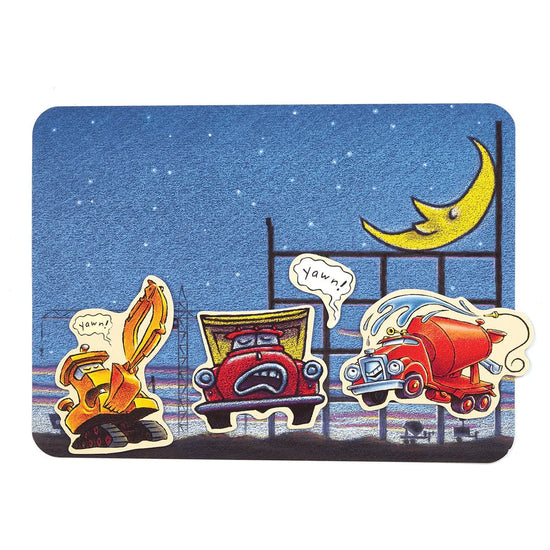Goodnight, Goodnight, Construction Site Magnet Set