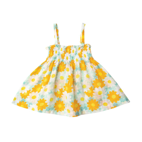 Happy Daisy Muslin Tube Dress