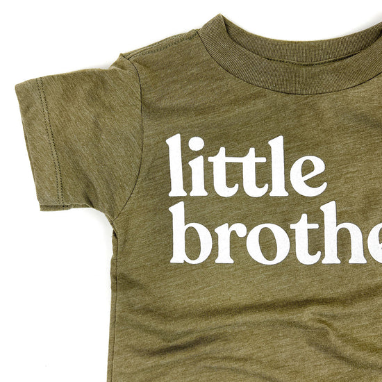 Little Brother Kids Tee, Olive