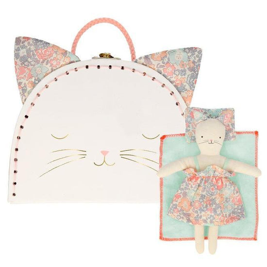 Floral Mini Kitty Suitcase