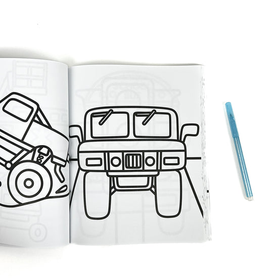 My First Big Book of Trucks Coloring Book