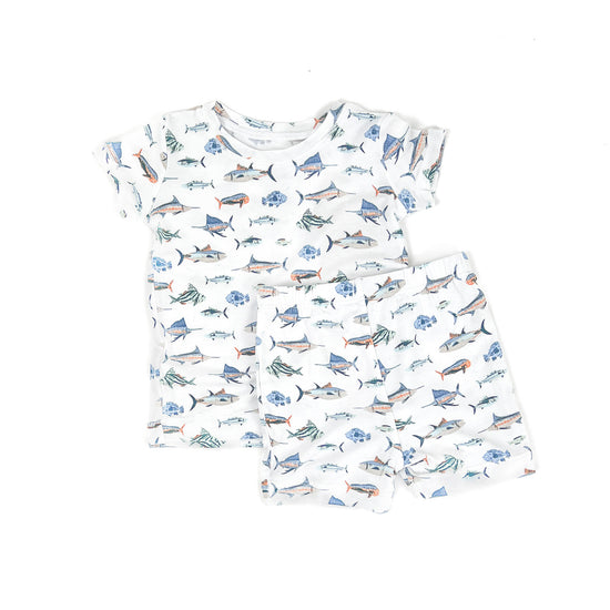 Tropical Ocean Fish Loungewear Set