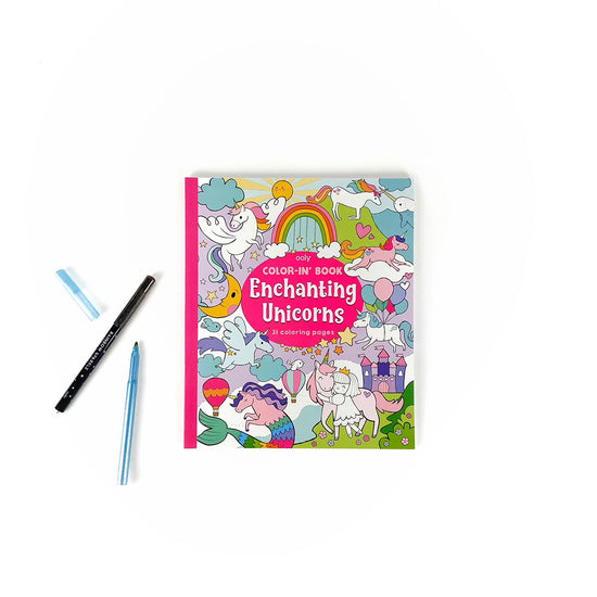 Enchanting Unicorns Coloring Book